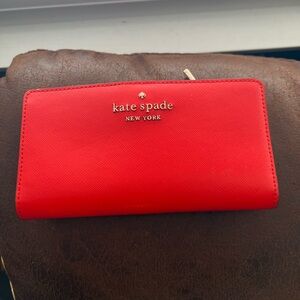 Kate Spade Vibrant Red Wallet